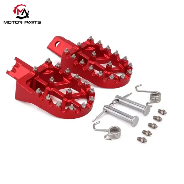 Pegs de alumínio CNC para pés de bicicleta de sujeira Sur-Ron Light Bee CRF150F CRF230F