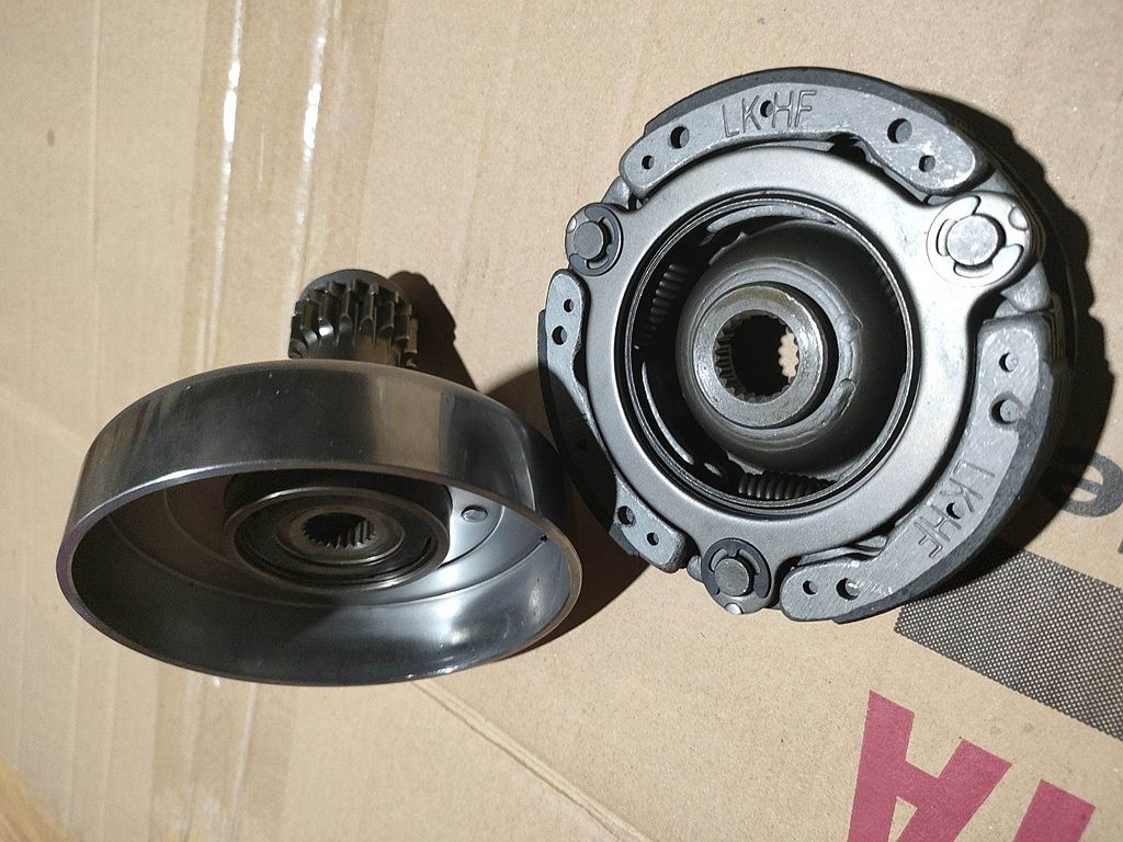 Quenched gear close‑up